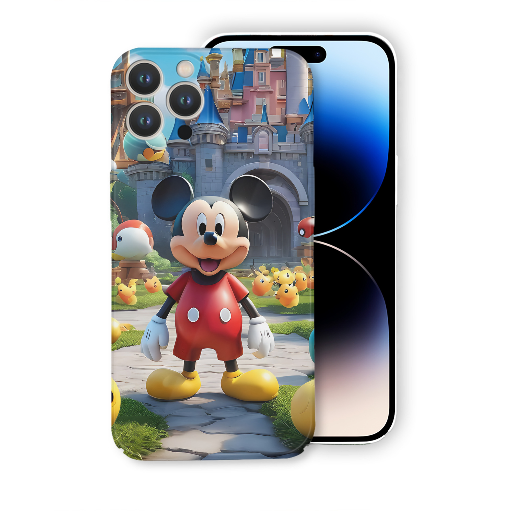 （画像用） ミッキーマウス Mickey Mouse 【iPhone 14シリーズ対応】ハードケース